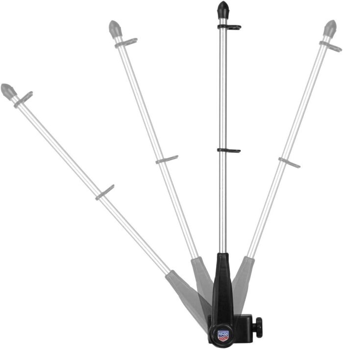 Golf Cart Flagpole (Black) - Image 3