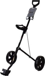 JEF WORLD OF GOLF Deluxe Steel Push Cart - Image 12