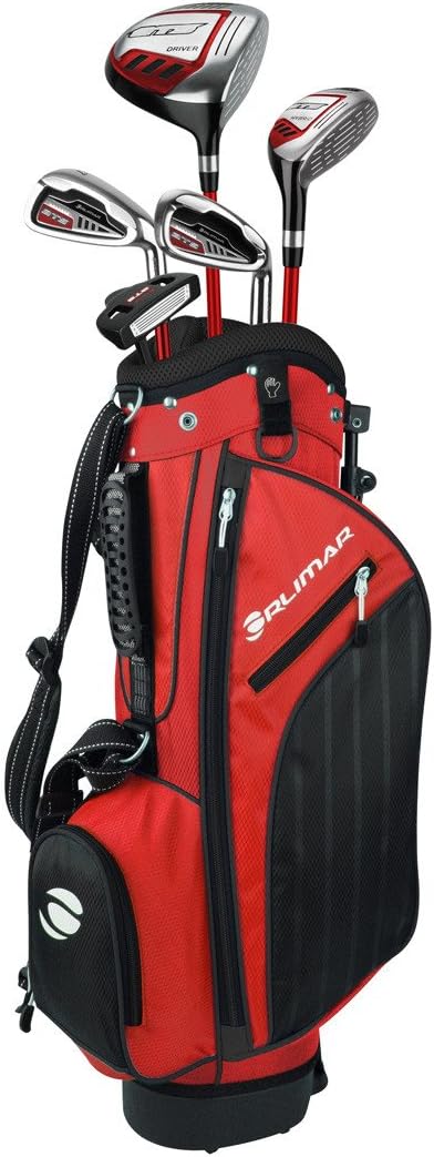 Orlimar Junior Golf Club Sets with Stand Bag for Boys & Girls | Kids Ages 3 and Under, 3-5, 5-8, 9-12, Right and Left Handed