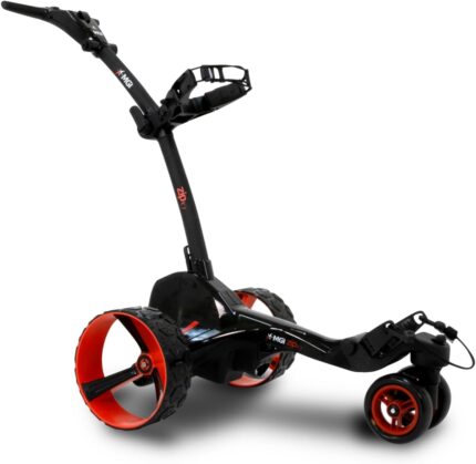 MGI Zip X3 Electric Golf Cart - 36 Hole Battery - (Drink, Umbrella, & GPS Phone)