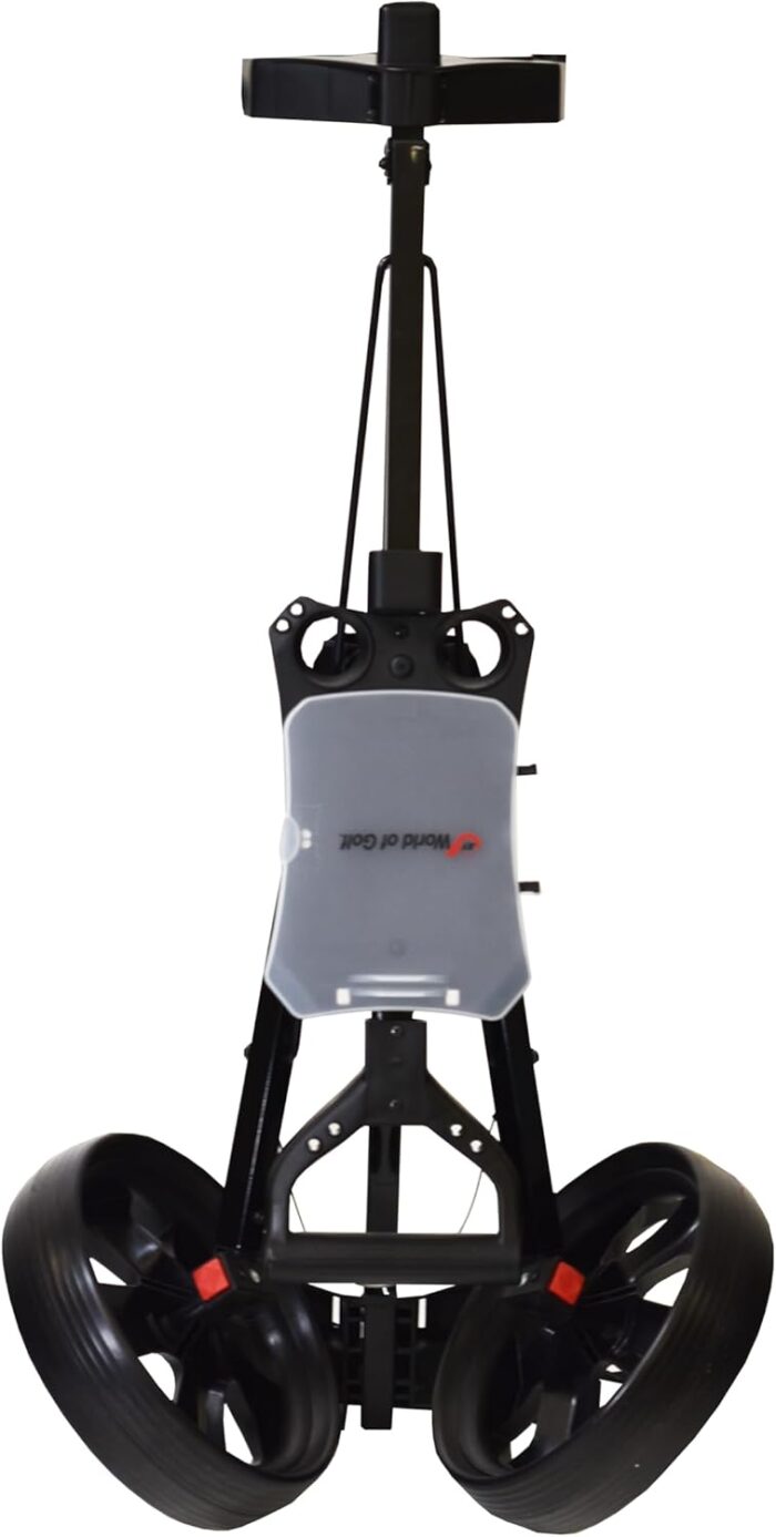 JEF WORLD OF GOLF Deluxe Steel Push Cart - Image 7