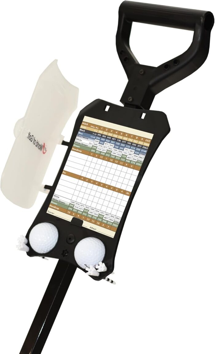 JEF WORLD OF GOLF Deluxe Steel Push Cart - Image 16