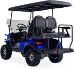 4 Passenger Electric Cart with Lithium Battery, 28 Mile Driving Range, Standard 120V Charging Port, 5,000 Watt Electric Motor, 4 Seats, Golf Cart, UTV, Electric Power Steering, Back Up Cam - Image 7