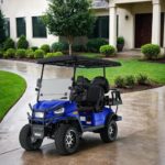 4 Passenger Electric Cart with Lithium Battery, 28 Mile Driving Range, Standard 120V Charging Port, 5,000 Watt Electric Motor, 4 Seats, Golf Cart, UTV, Electric Power Steering, Back Up Cam - Image 9