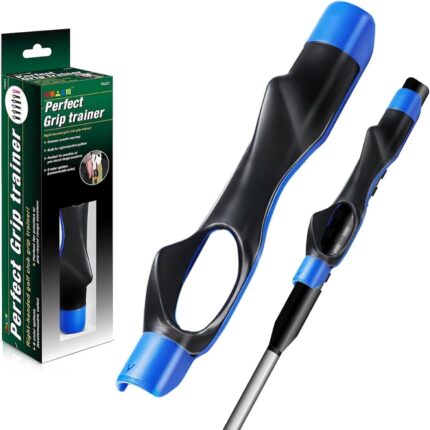 Golf Grip Trainer, Golf Training Aid, Golf Grip Kit, Golf Club Grips, Grip Trainer Golf Club to Help Train Correct Hand Position