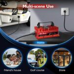 15 Amp Golf Cart Charger for 48 Volt Club Car DS & Precedent Lead Acid Battery with Upgraded 3-Pin Round Plug - Image 8