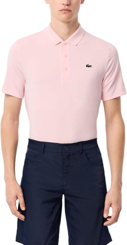 Lacoste Men's Sport Regular Fit Uv Protect Golf Polo Shirt