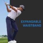 PGA TOUR Men's Golf Pants with Expandable Waistband, Flat Front, Moisture-Wicking, Sun Protection, Stretch Lightweight Twill - Image 4