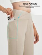 baleaf Womens Bermuda Long Shorts 14" Knee Length Capris High Waisted Athletic Shorts with Pockets Summer Stretch Loose - Image 3