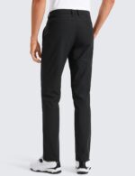 CRZ YOGA Men's All Day Comfy Golf Pants - 28"/30"/32"/34" Quick Dry Lightweight Work Casual Trousers with Pockets - Image 2