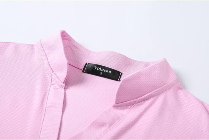 Womens Sleeveless Golf Polo Shirts Lightweight Tennis Sport Tops - Image 3