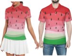 Funny Couple Golf Shirts,Matching Hawaiian Golf Shirt for Couple,Moisture Wicking Couple Polo Shirt for Men Women - Image 2