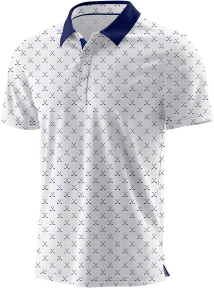 Askdeer Men's Golf Polo Shirts Short Sleeve Performance Dry Fit Polo Shirt Moisture Wicking Casual Golf Shirts