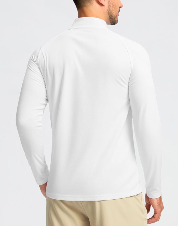 G Gradual Men's Running Shirts Long Sleeve Athletic Shirt Lightweight Quick Dry Quarter Zip Pullover for Men Workout Gym Golf - Image 3