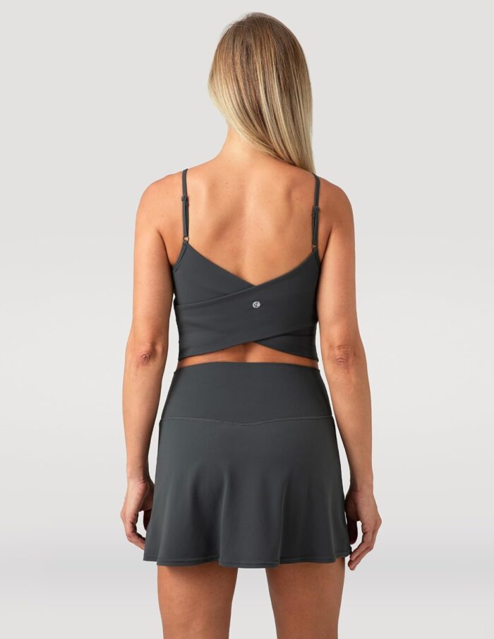 Colorfulkoala Dreamlux Skirts for Women High Rise Athletic Golf Tennis Skorts Built-in Shorts with Pockets - Image 6
