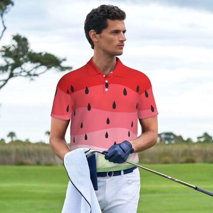 Funny Couple Golf Shirts,Matching Hawaiian Golf Shirt for Couple,Moisture Wicking Couple Polo Shirt for Men Women - Image 3