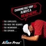 Alien Pros Golf Grip Wrapping Tapes - Innovative Golf Club Grip Solution - Enjoy a Fresh New Grip Feel in Less Than 1 Minute - Image 2
