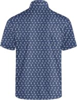 Golf Polo Shirts for Men Funny Print Short Sleeve Golf Shirts Performance Golf Polos - Image 2