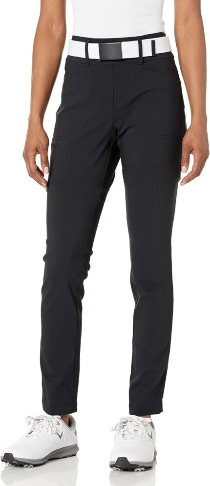 Callaway Women's Golf Pants with Truesculpt, Pull-on Waistband, Stretch Moisture-wicking, Eco-Friendly Performance Bottoms