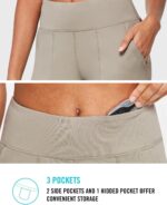 baleaf Women's Bermuda Long Shorts 10" Knee Length High Rise Athletic Shorts Pull On Workout Walking Golf Running Summer - Image 4