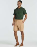 Real Essentials 3 Pack: Mens 7" Golf Shorts Pockets - Flat Front Casual Work Workout Active Hiking Sport - Image 6