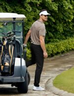 CRZ YOGA Men's All Day Comfy Golf Pants - 28"/30"/32"/34" Quick Dry Lightweight Work Casual Trousers with Pockets - Image 3