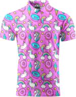 Funny Golf Shirts for Men,Mens Hawaiian Shirts Short Sleeve Novelty Crazy Golf Shirts