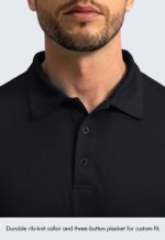 Men's Polo Shirt Long Sleeve Golf Shirts Lightweight UPF 50+ Sun Protection Cool Shirts for Men Work Fishing Outdoor - Image 4