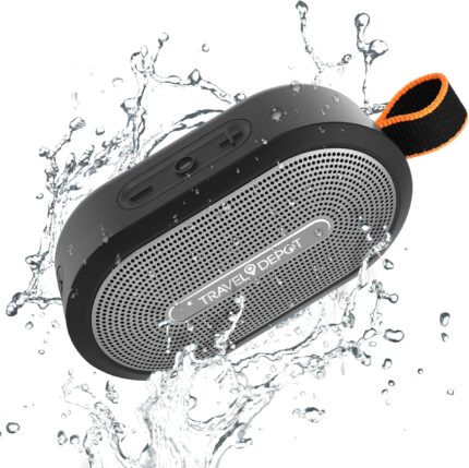 Magnetic Bluetooth Speaker, Wireless Portable Bluetooth Speaker for Golf Cart, IP66 Waterproof, 18H Playtime, TWS Pairing, BT5.3 for Home, Outdoors, Hiking