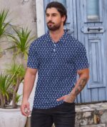 Golf Polo Shirts for Men Funny Print Short Sleeve Golf Shirts Performance Golf Polos - Image 5