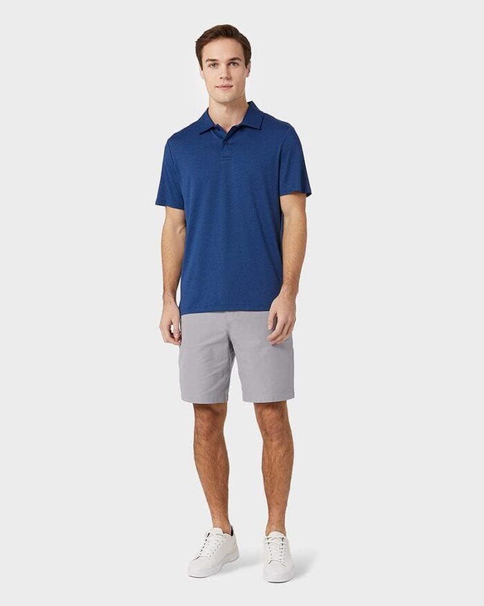 32 Degrees Men's Cool Classic Polo| Slim Fit | Moisture Wicking | 4-Way Stretch |Golf | Tennis - Image 2