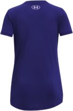 Under Armour Girls' Tech Big Logo Short Sleeve T-Shirt - Image 2
