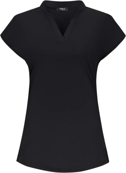 Golf Shirts for Women Polo Tennis Shirts Sport T-Shirts Workout Tops