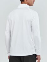NORTHYARD Men's Running Shirt Long Sleeve Quarter Zip Pullover Moisture Wicking Quick Dry Athletic Workout Shirts - Image 2