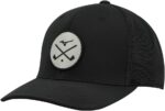 Mizuno Crossed Clubs Meshback Golf Hat