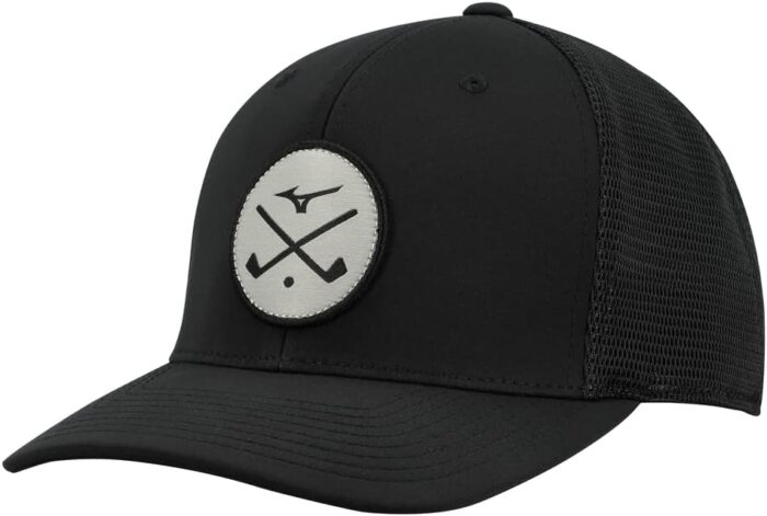 Mizuno Crossed Clubs Meshback Golf Hat - Image 1