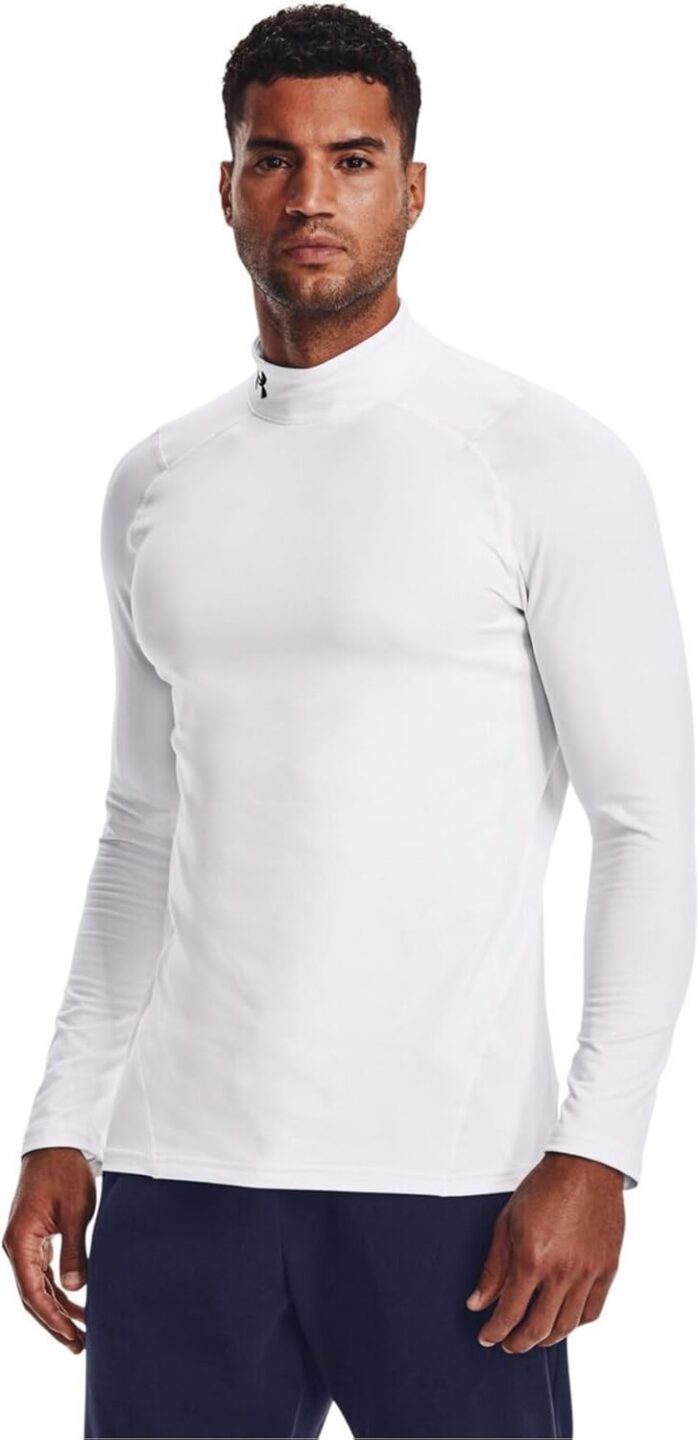 Under Armour Men's ColdGear Fitted Mock - Image 1
