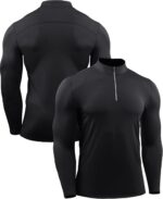 NELEUS Men's 3 Pack Athletic Compression Shirt Running Shirts - Image 2