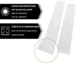 ROCKBROS Sun Protection Arm Sleeves Cooling Running Golf Fishing Cycling Arm Sleeves - Image 3