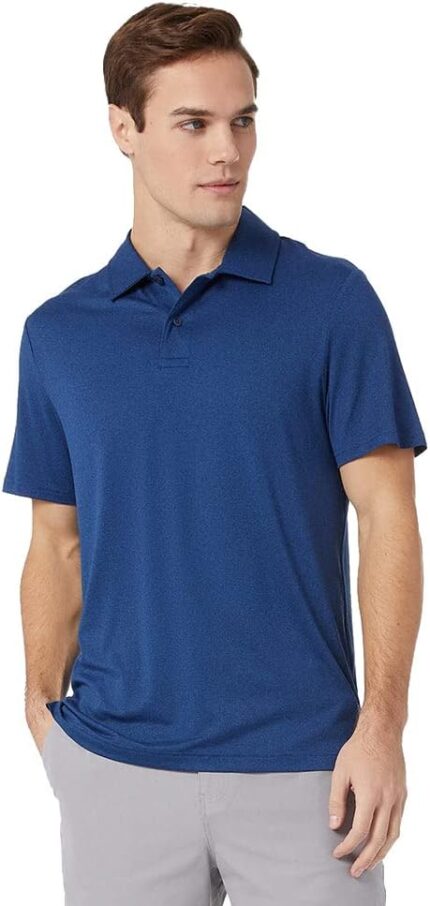 32 Degrees Men's Cool Classic Polo| Slim Fit | Moisture Wicking | 4-Way Stretch |Golf | Tennis