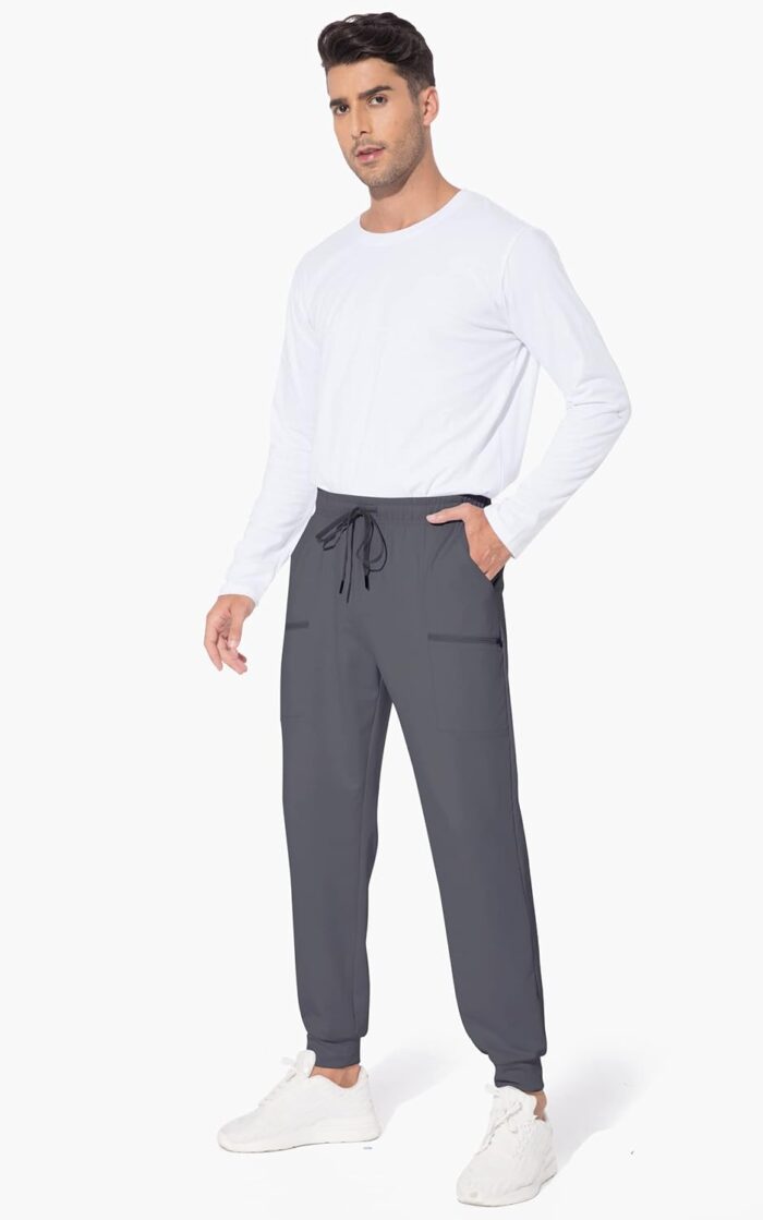 M MAROAUT Men's Joggers Pants - Lightweight Sweatpants with Zipper Pockets, Gym Workout Pants for Athletic Running Casual - Image 6