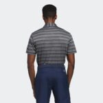 adidas Men's Two-Color Stripe Polo Shirt - Image 3