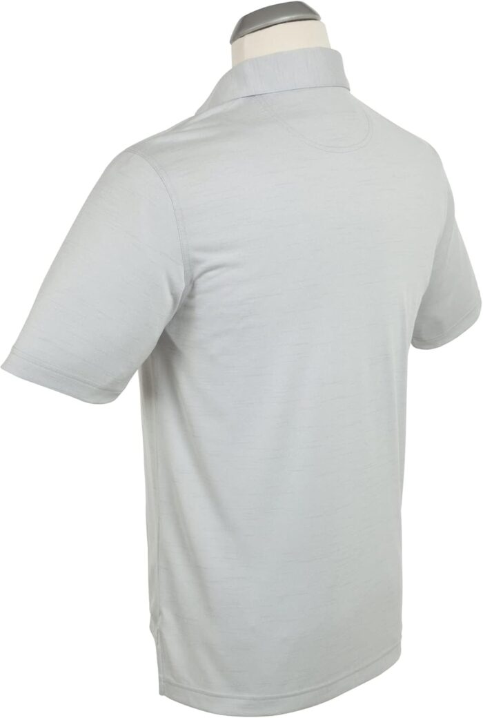 Bobby Jones Golf Apparel - Performance RTJ Space Dyed Short Sleeve Golf Polo for Men - Image 3