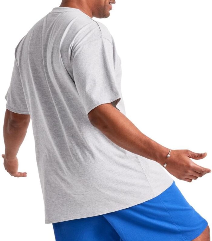 Champion Men's T-shirt, Cotton Midweight Men's Crewneck Tee,t-shirt for Men, Graphic Script - Image 4