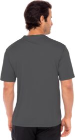 Opna Men's Big & Tall Short Sleeve Moisture Wicking Athletic T-Shirts Regular Sizes & XLT's - Image 4