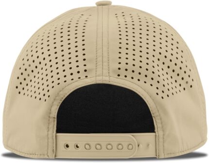 Branded Bills NCAA LSU Tigers 5-Panel LSU Baseball White PVC, Lightweight, Comfortable Baseball Cap
