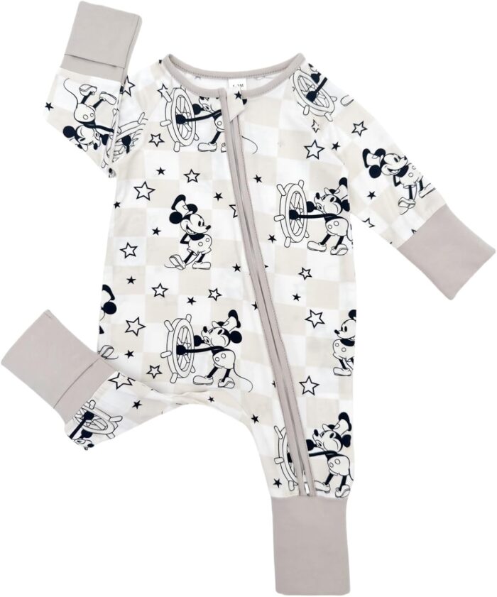 Bow Dream Baby Boy Romper Jumpsuit Bamboo Rayon Baby girl Clothes Baby Romper Clothing Newborn-24 Months - Image 2