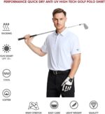 Mens Polo Shirts Short and Long Sleeve Casual Solid Stylish Dry Fit Performance Designed Collared Golf Polo Shirts for Men - Image 5