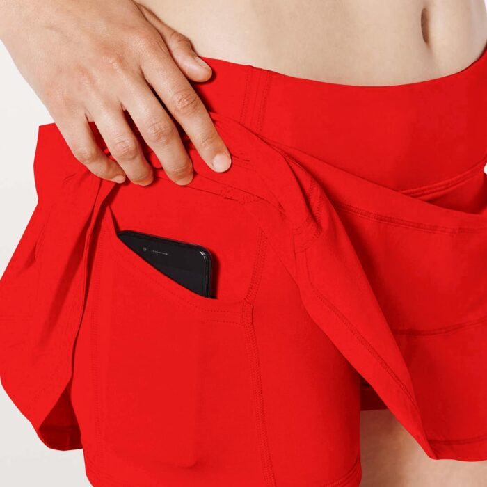 MCEDAR Athletic Tennis Golf Skorts Skirts for Women with Pocket Workout Running Sports Pleated Skirts Casual - Image 3