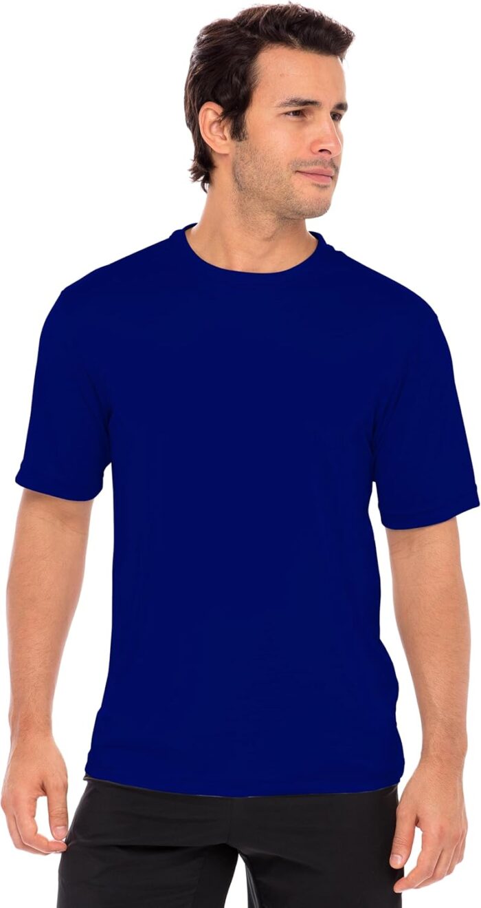 Opna Men's Big & Tall Short Sleeve Moisture Wicking Athletic T-Shirts Regular Sizes & XLT's - Image 3